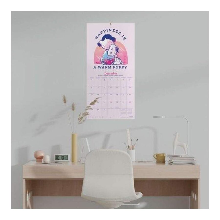 Calendario Pared 2025 Snoopy