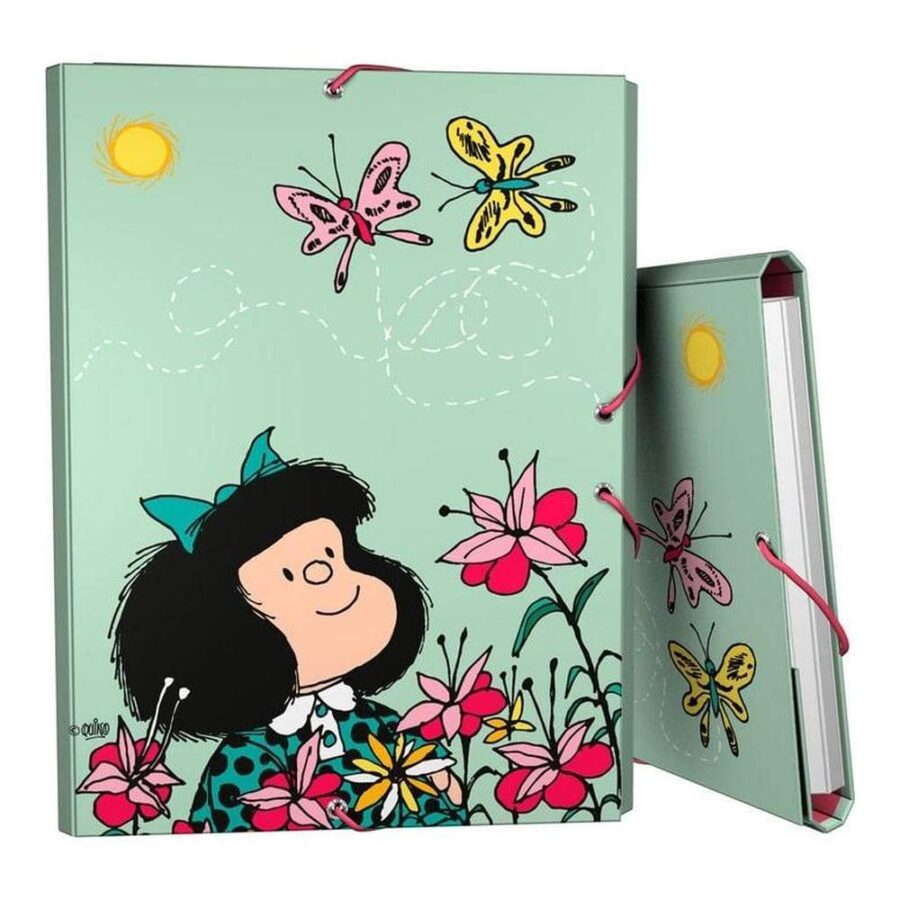 Carpeta 3 Solapas Mafalda Primavera