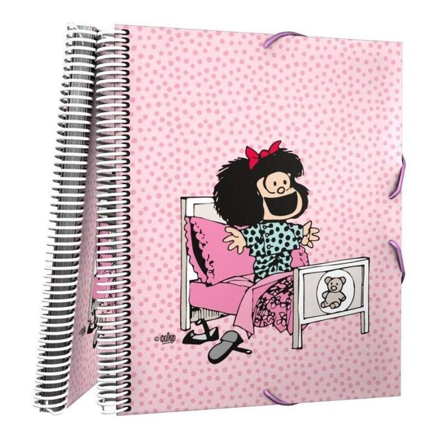 Carpeta 30 Fundas A4 Mafalda Morning