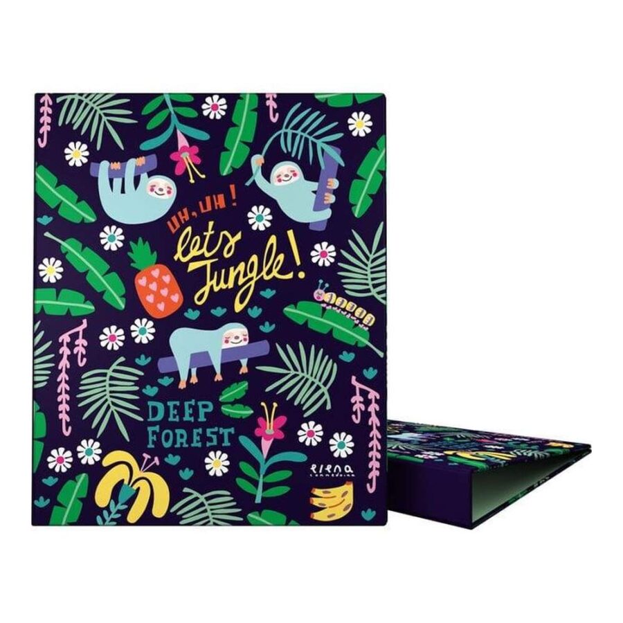 Carpeta A5 Cuatro Anillas Jungle