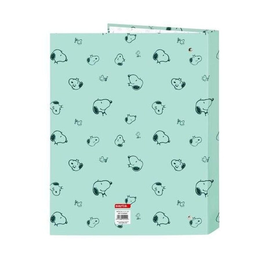 Carpeta Folio 4 Anillas Snoopy Groovy