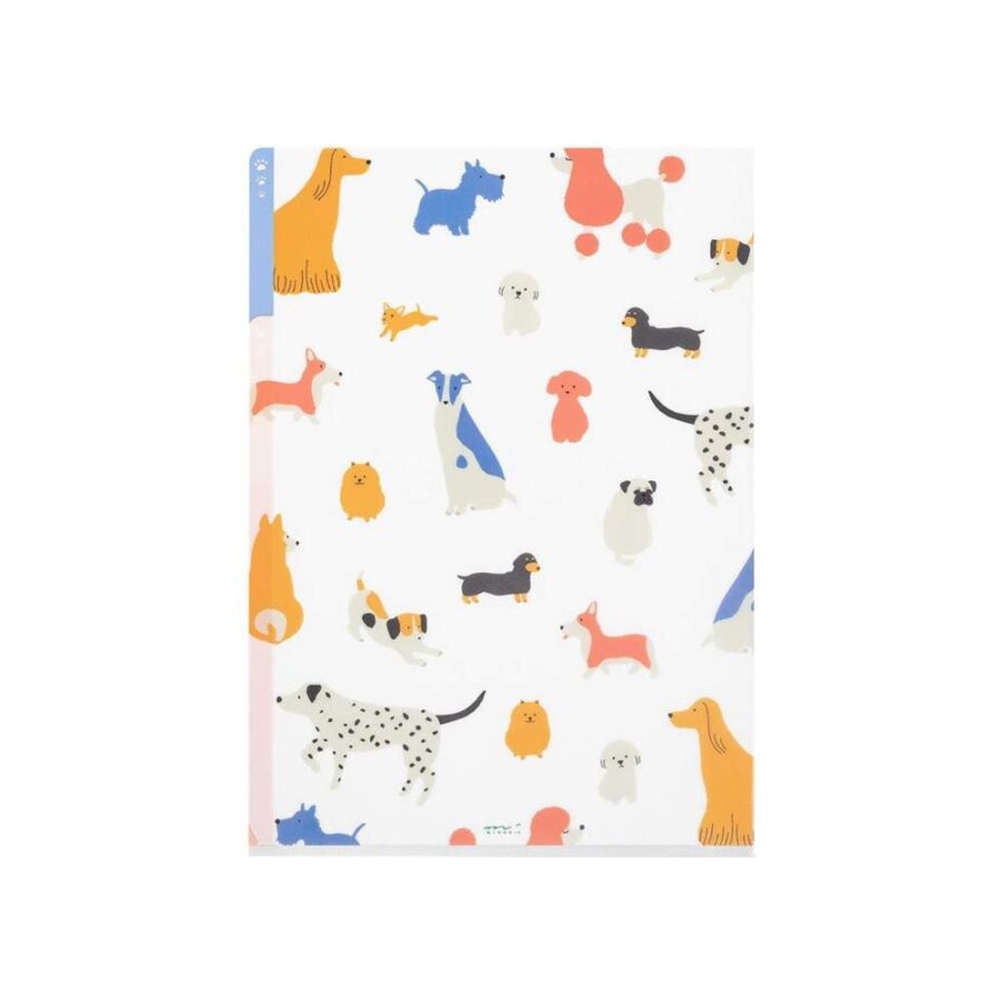 Carpeta Transparente A4 Perros