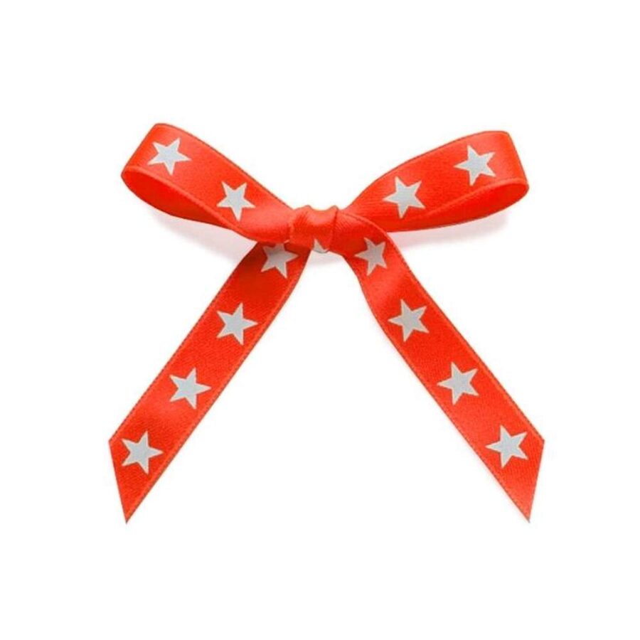 Cinta Estrellas Roja Neon