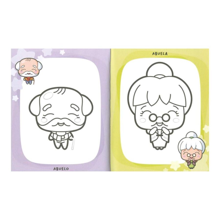 Colorea Personajes Manga Estilo Chibi Y Kawaii