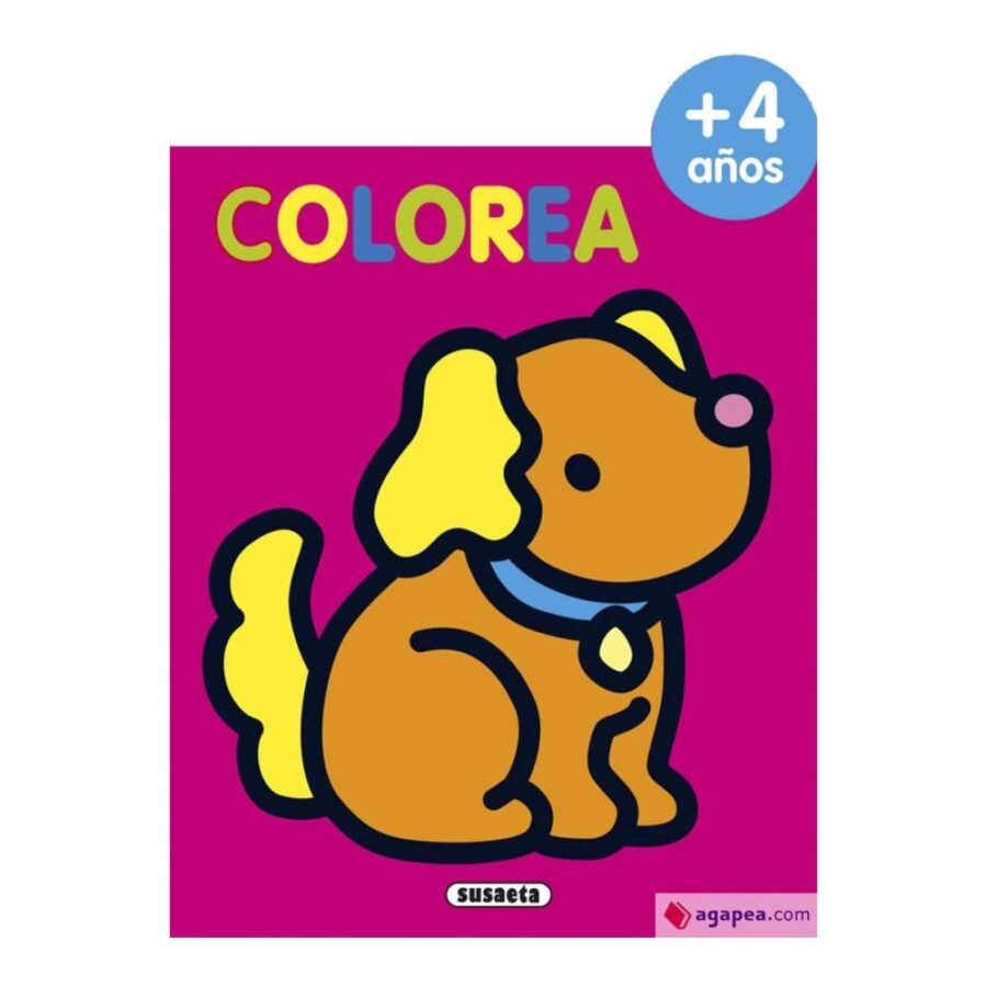 Colorea Por Edades 4 Años