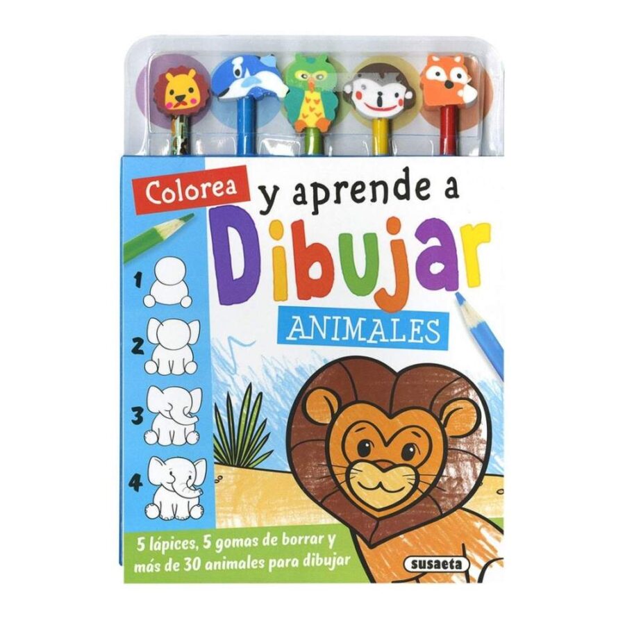 Colorea Y Aprende A Dibujar Animales
