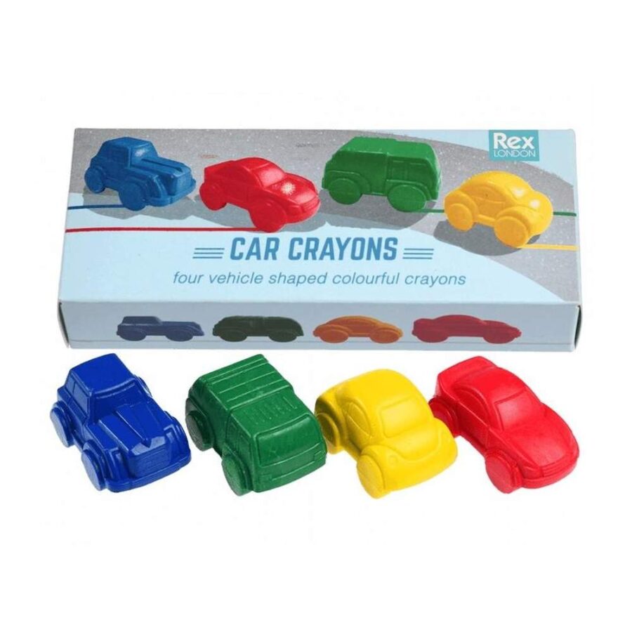 Crayones Coche Road Trip