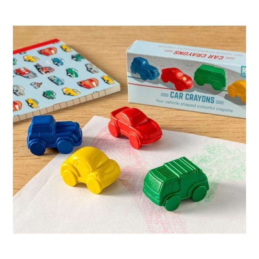 Crayones Coche Road Trip