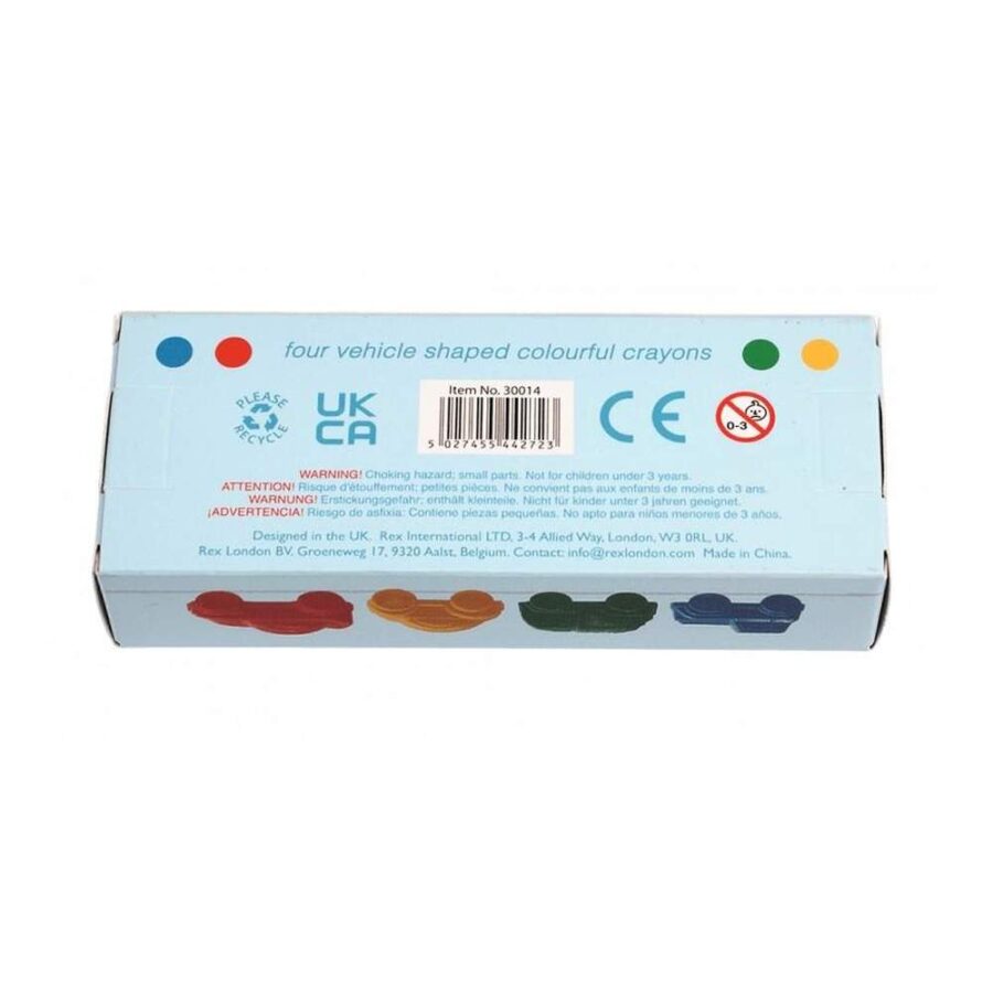 Crayones Coche Road Trip