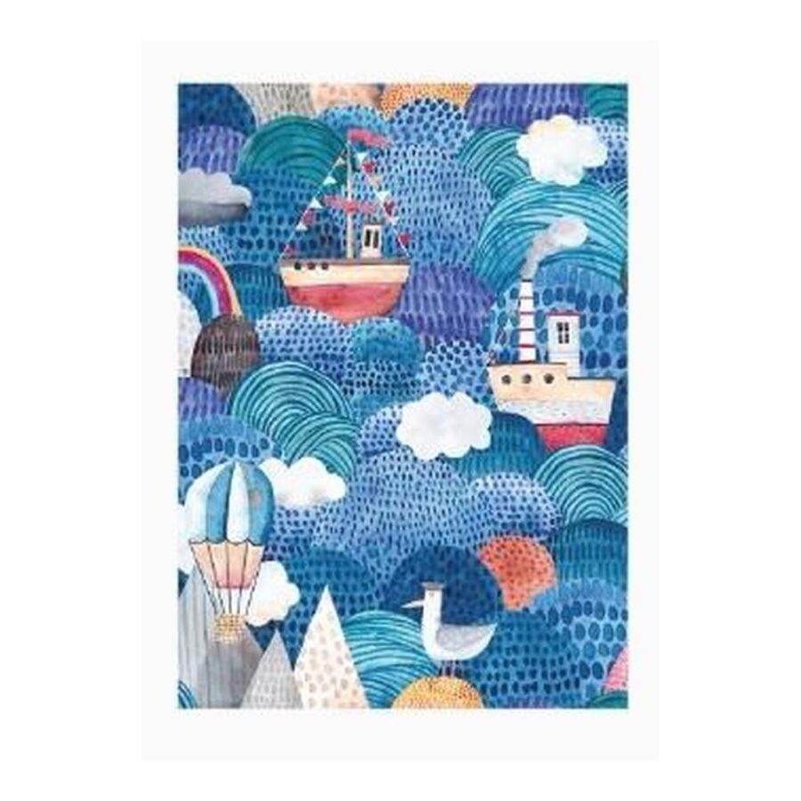 Cuaderno A5 Ambiente Maritimo