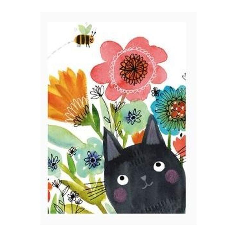Cuaderno A5 Gato Negro
