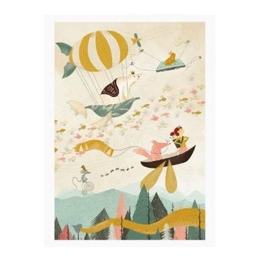 Cuaderno A6 Globo Aerostatico
