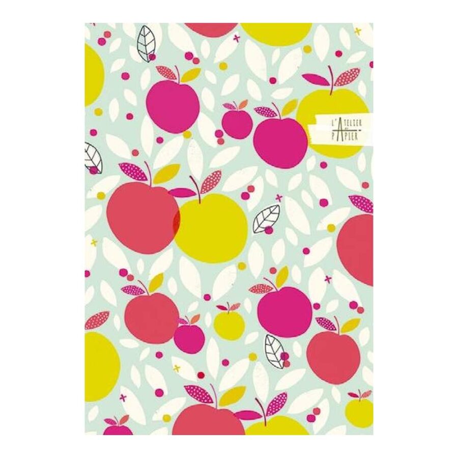 Cuaderno A6 Manzanas