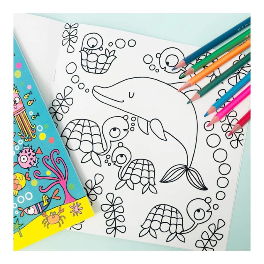 Libro Para Colorear Love Our Oceans