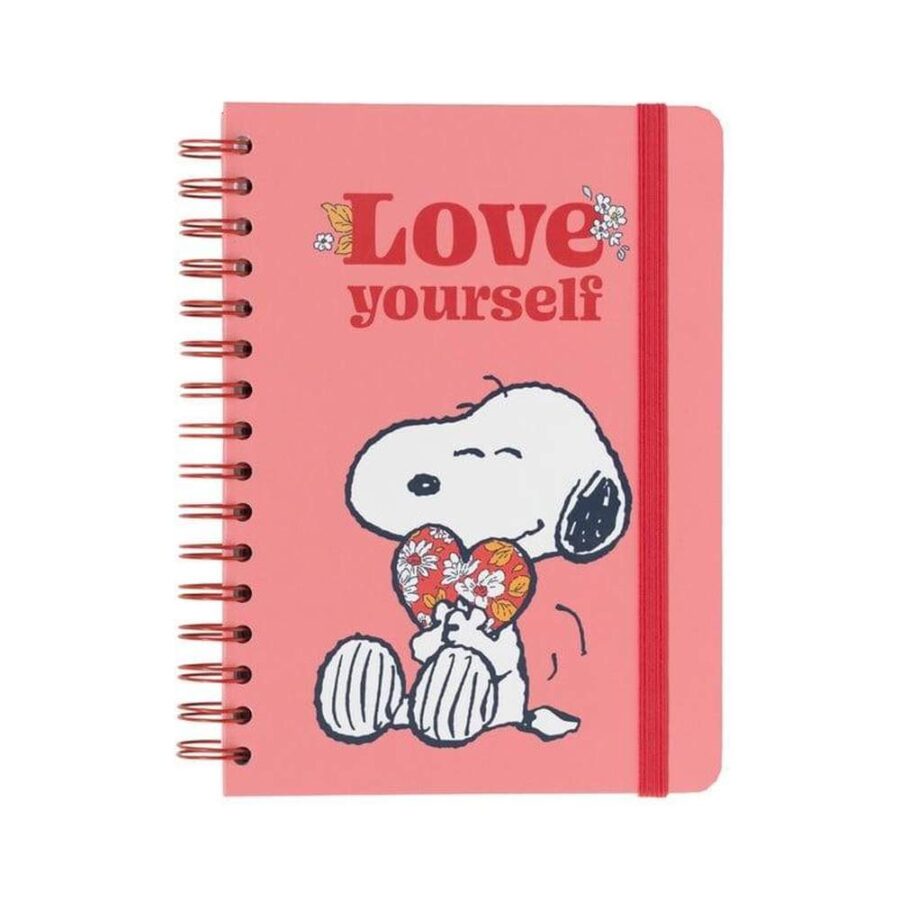 Cuaderno Tapa A5 Bullet Snoopy Love