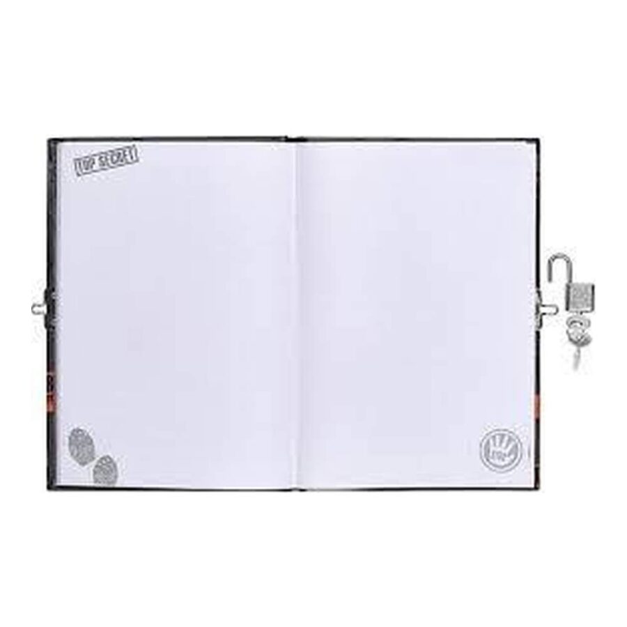 Diario Con Candado Invisible