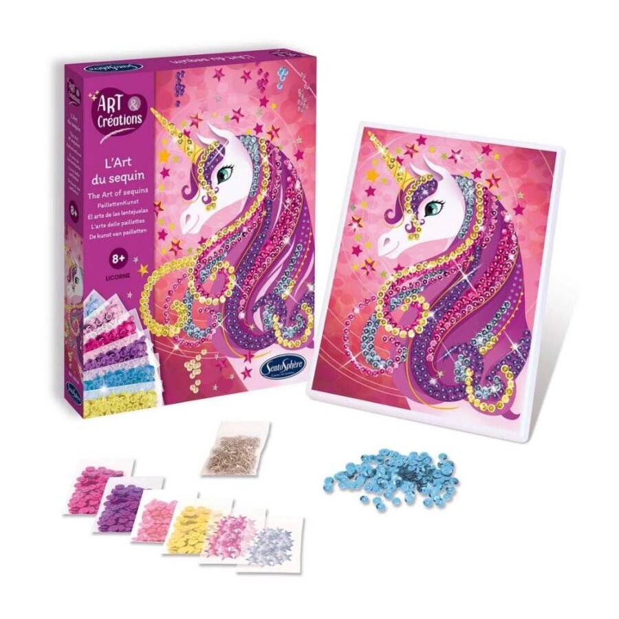 Arte De Diamantes - Unicornio