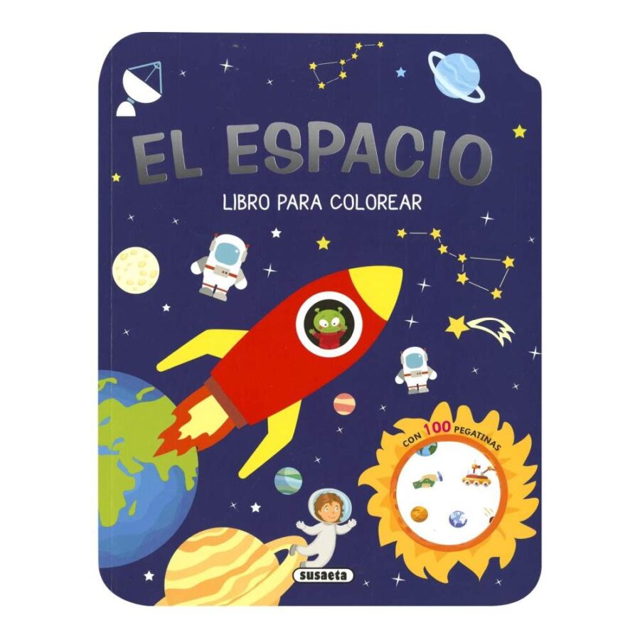 El Espacio. Libro Para Colorear