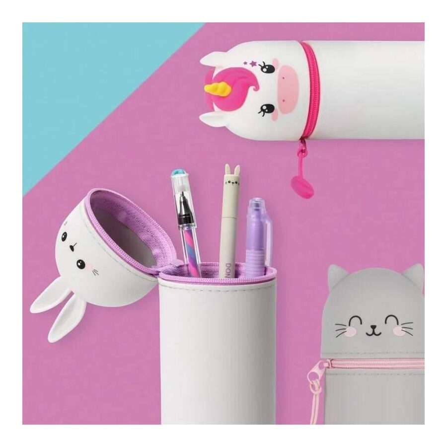 Estuche Silicona 2 En 1 Gatito