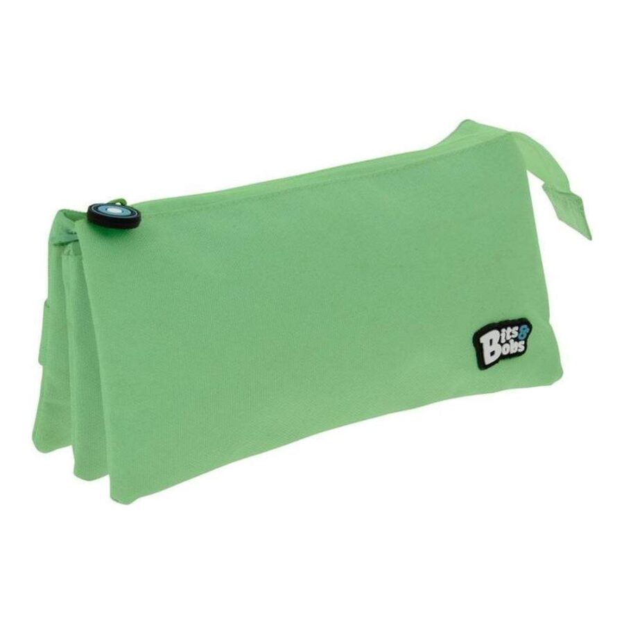 Estuche Triple Plano Bits&Bobs Verde Mint