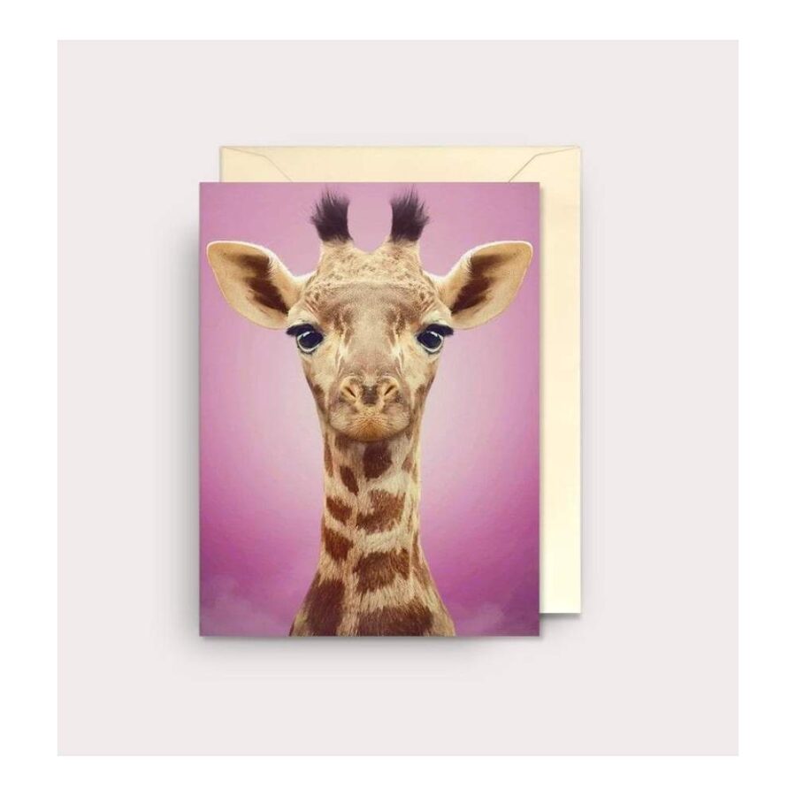 Felicitación Baby Giraffe