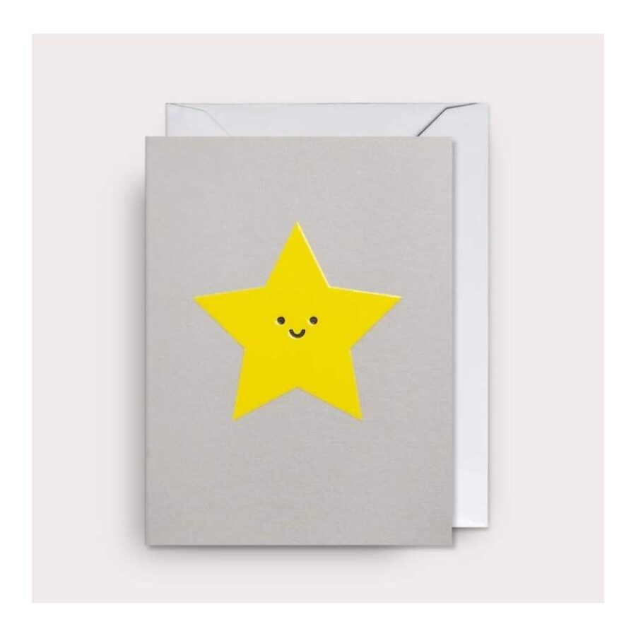 Felicitación Little Yellow Star
