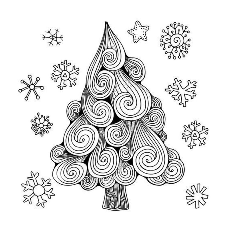 Feliz Navidad Colorea La Navidad