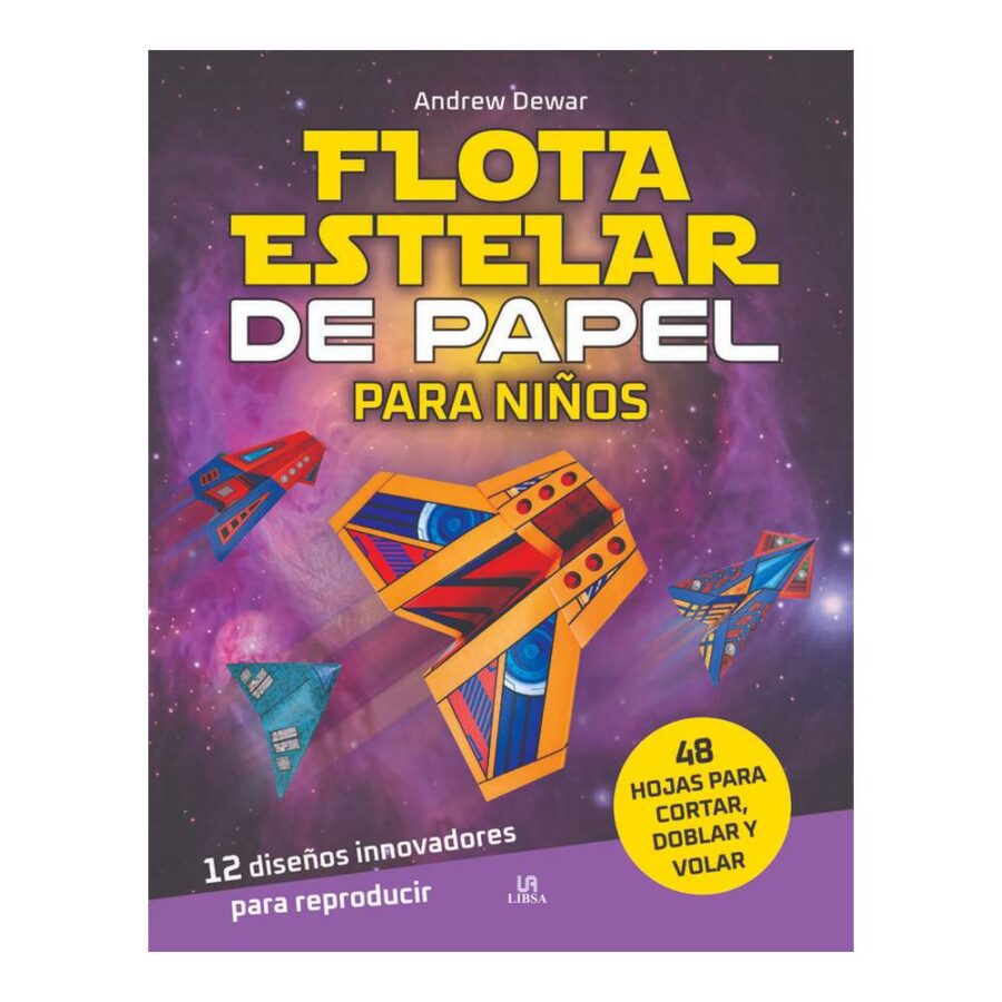 Flota Estelar De Papel Para Niños