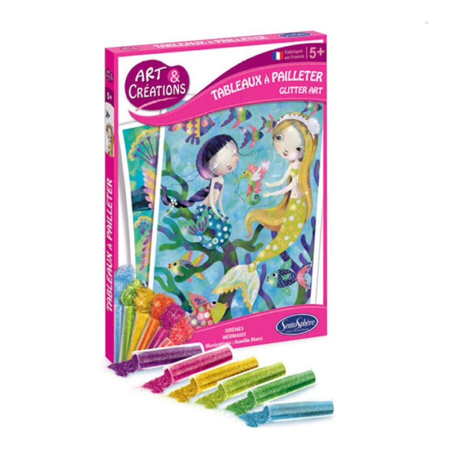 Glitter Art Sirenas