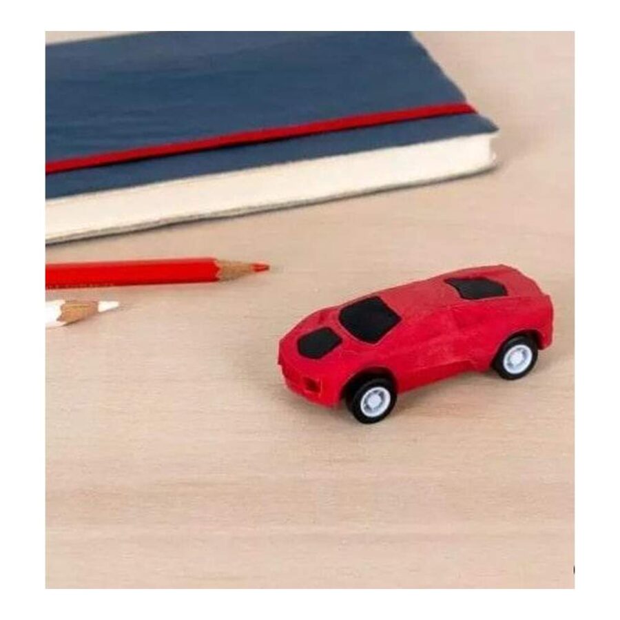 Goma Coche Rojo
