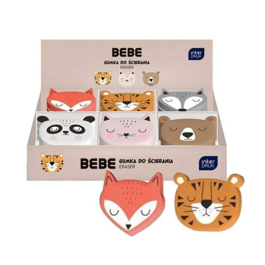 Goma De Borrar Bb Animalitos