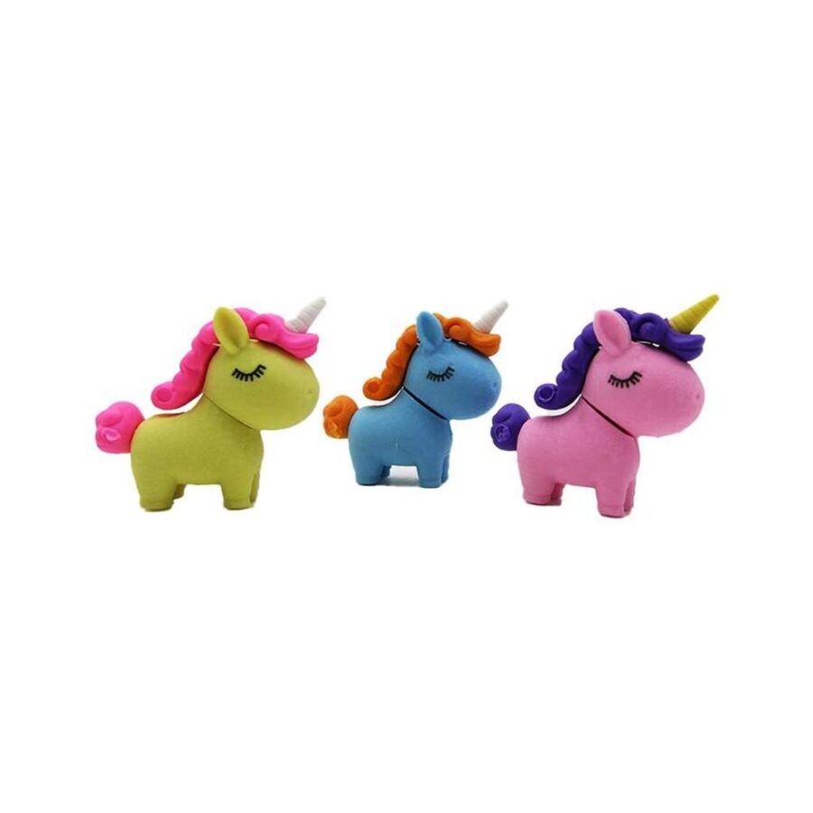 Goma De Borrar Coches/Unicornios/Dinos