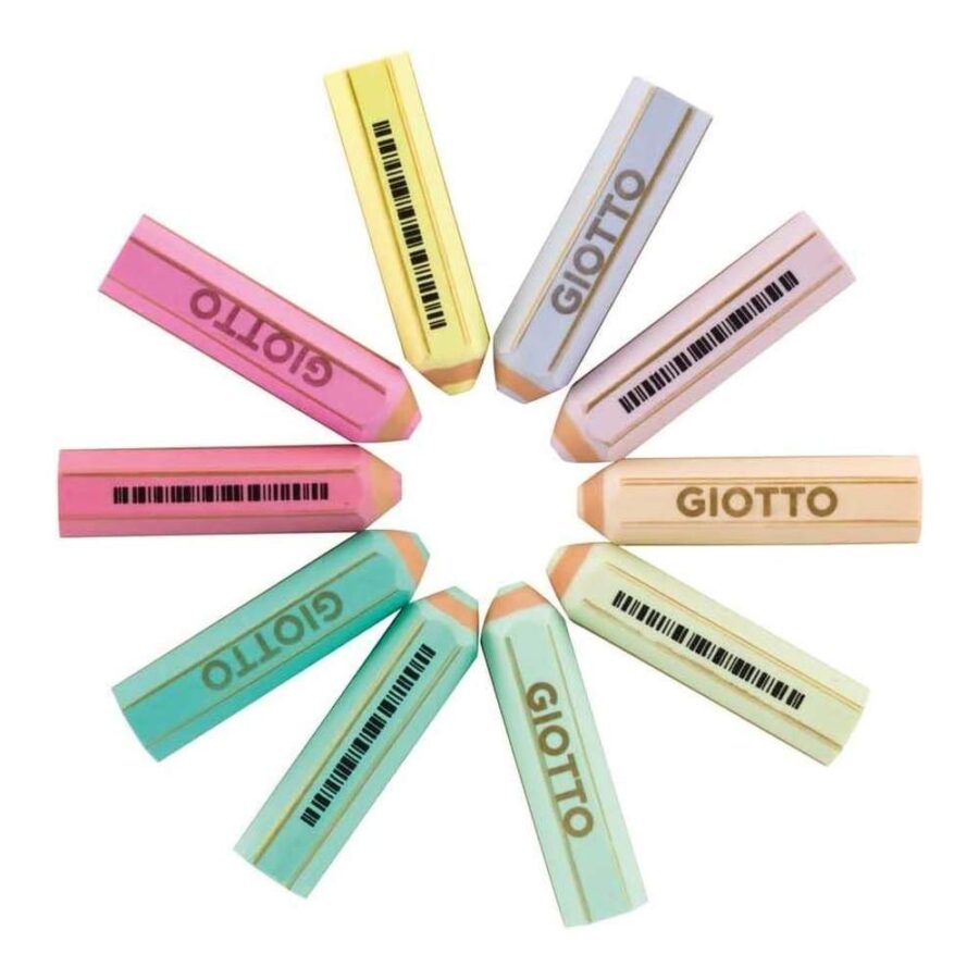 Goma Giotto Hapyy Pastel