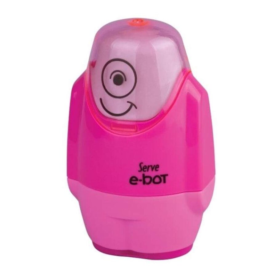 Goma Sacapuntas E-Bot Rosa