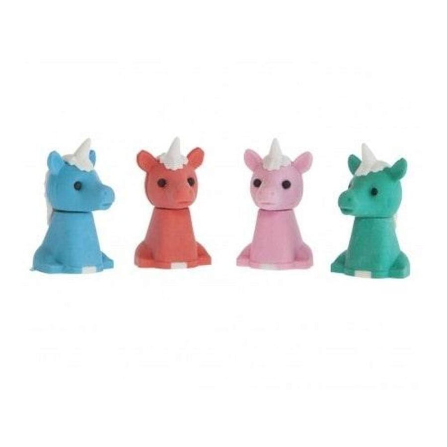 Gomas Unicornio Set De 4