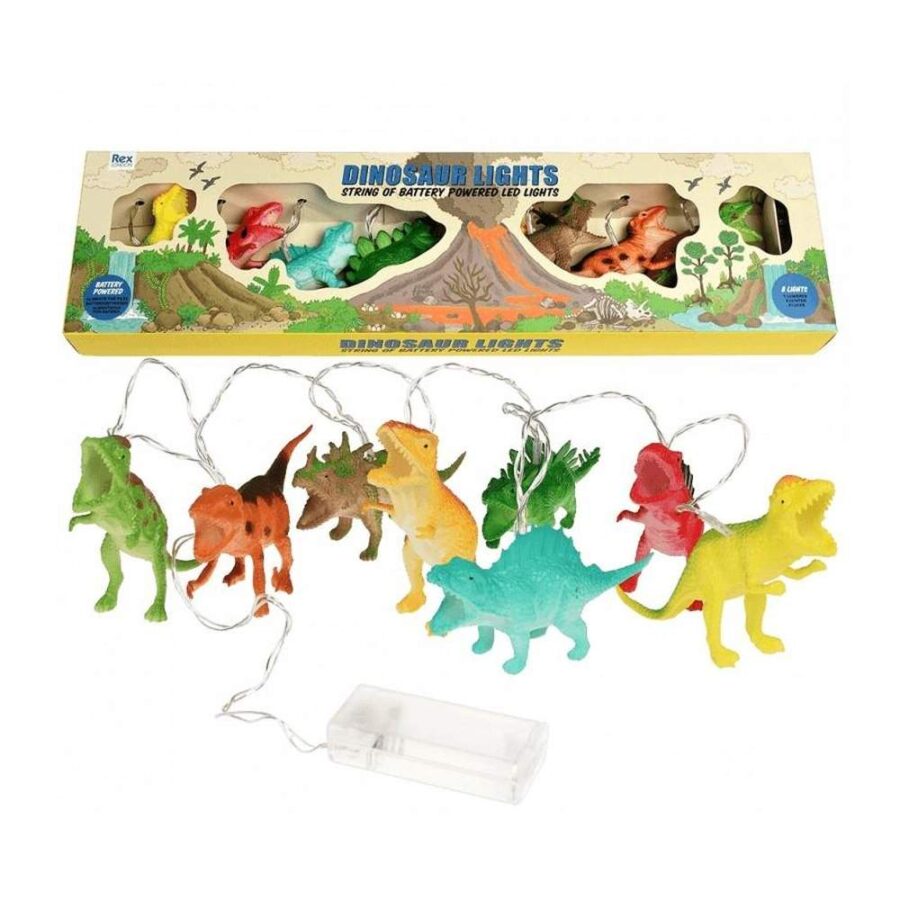 Guirnalda De Luces Dinosaurios