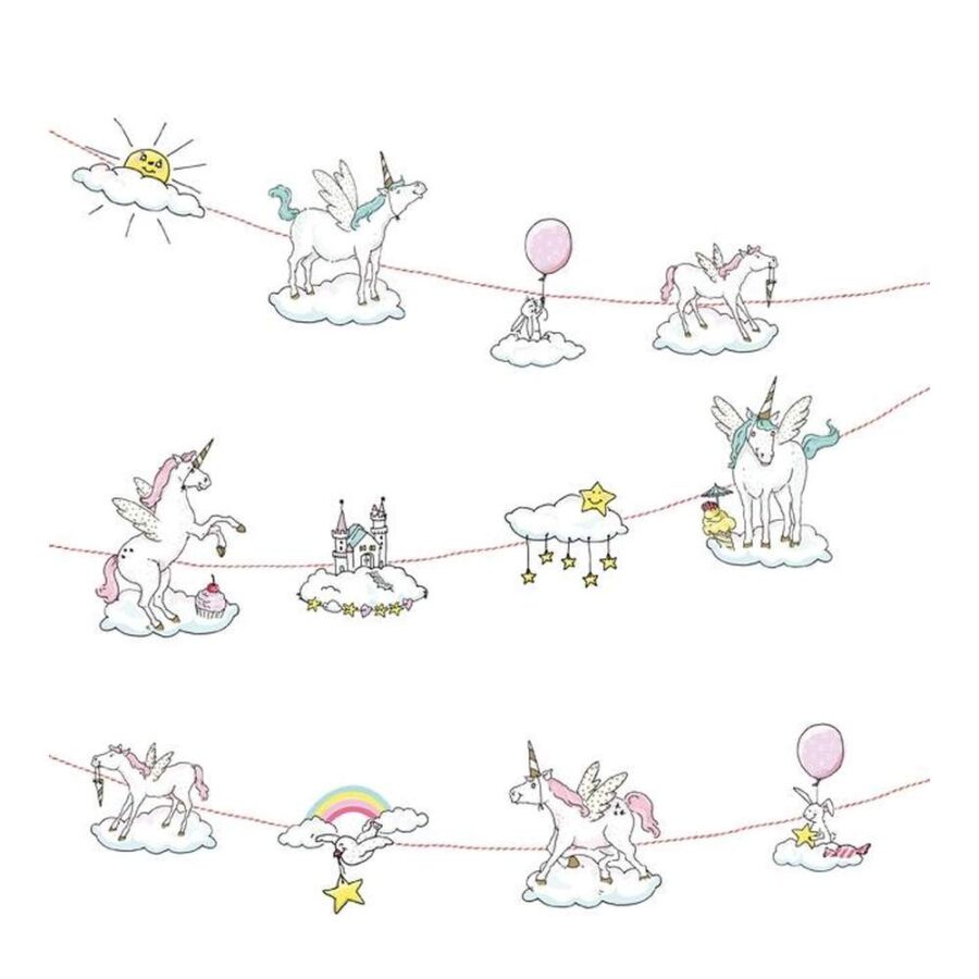 Guirnalda Unicornios