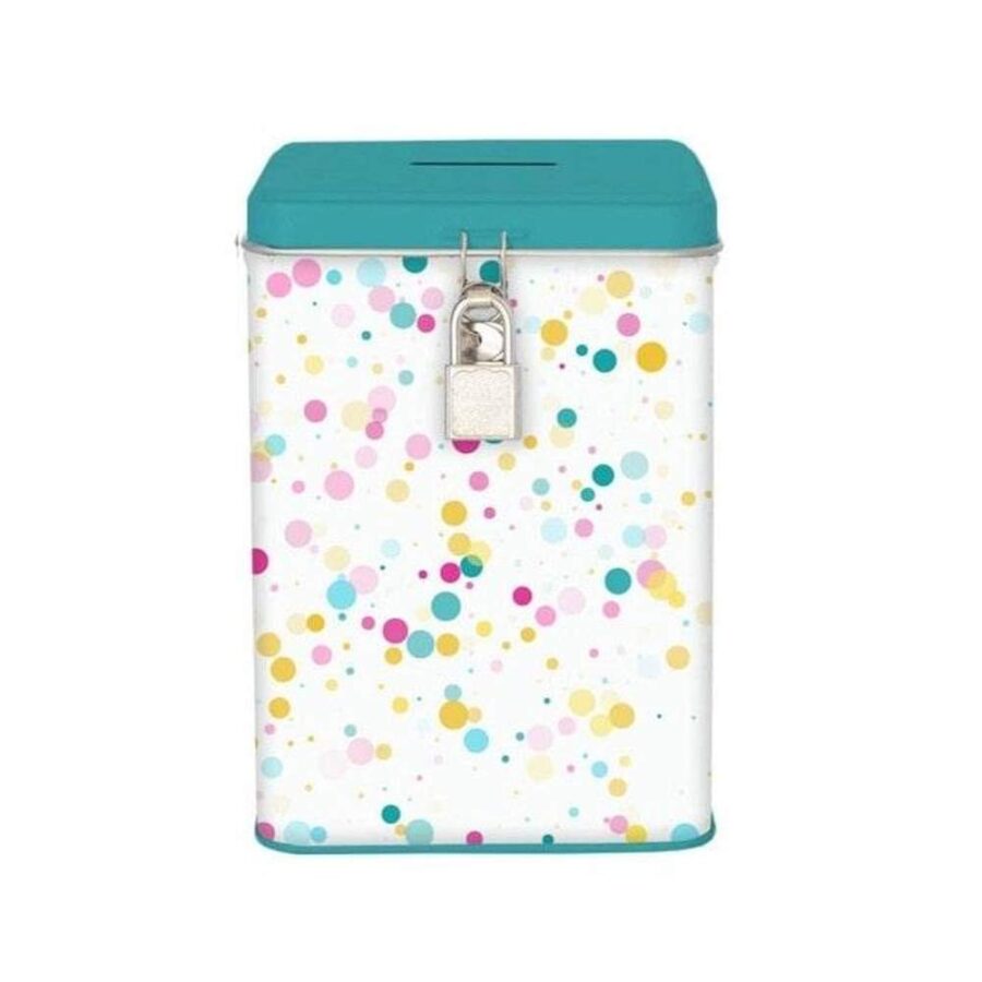 Hucha Con Candado Burbujas