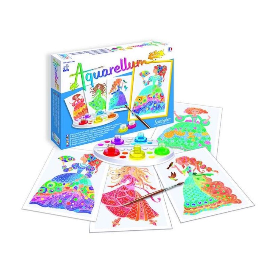 Juego Aquarellum Junior Princesas
