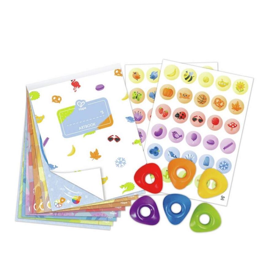 Juego Ceras De Colores