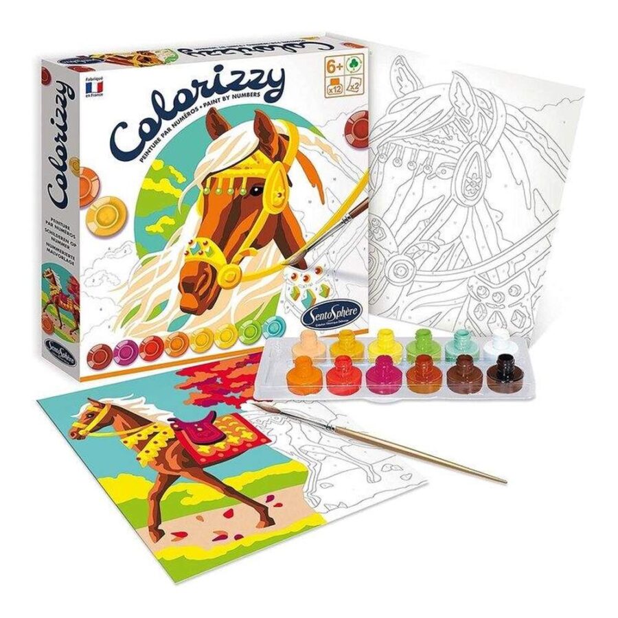Juego Colorizzy Caballos