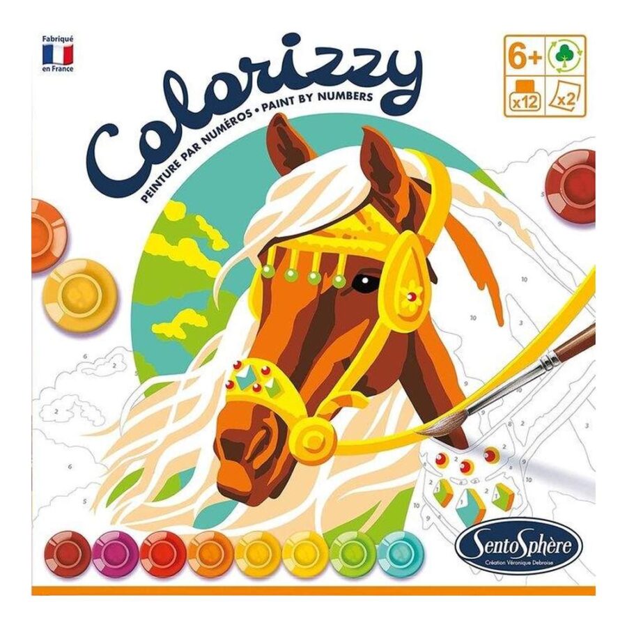 Juego Colorizzy Caballos