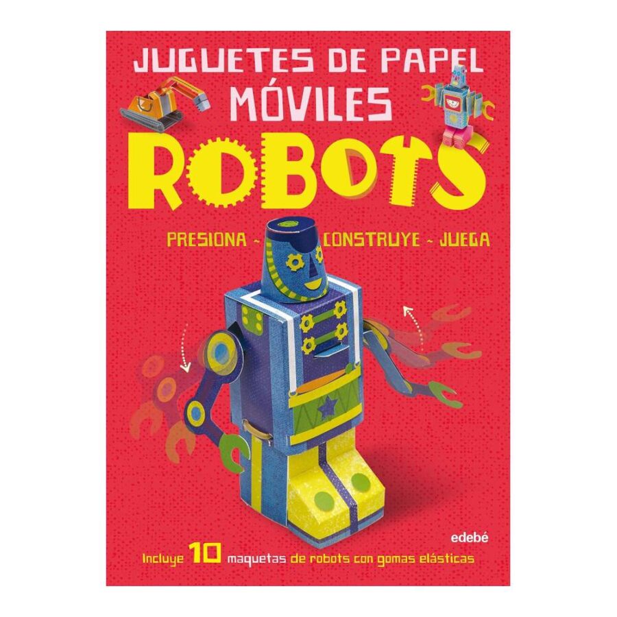 Juguetes De Papel Móviles Robots