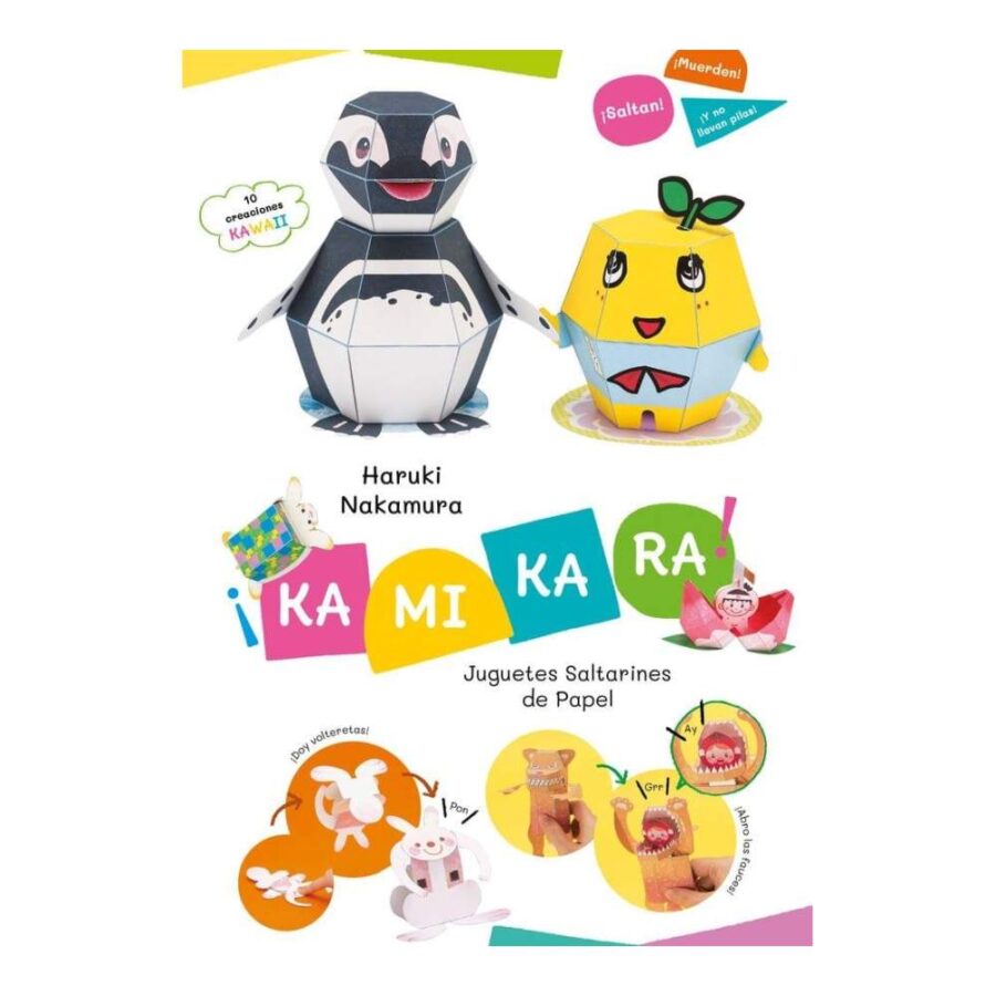 Kamikara. Juguetes Saltarines De Papel