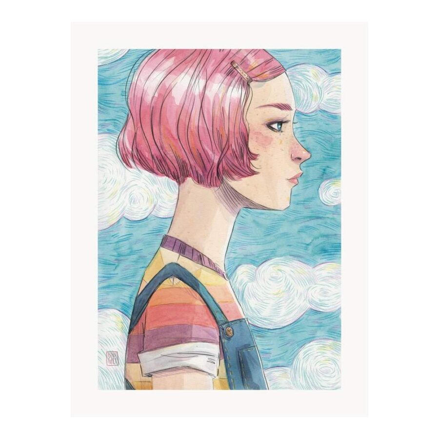 Lámina Soñar Nubes