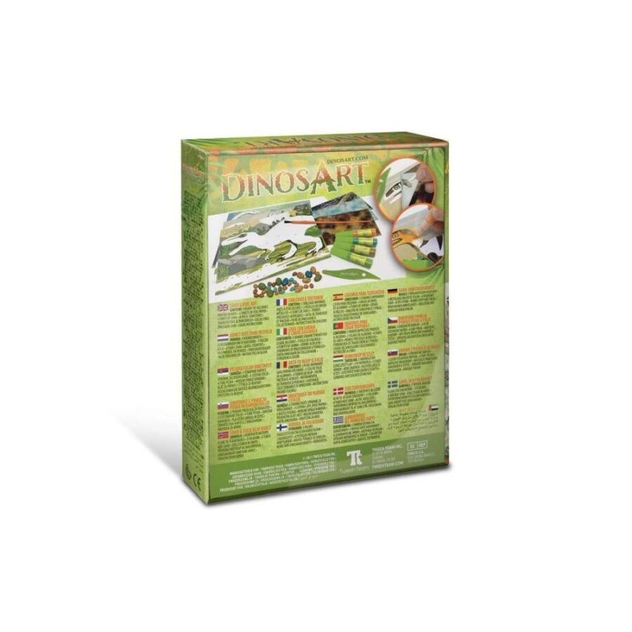 Láminas Creativas De Arena Dinosaurios