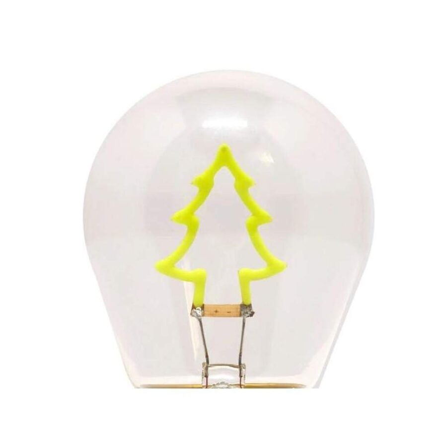 Lámpara De Mesa Bombilla - Arbol Navidad