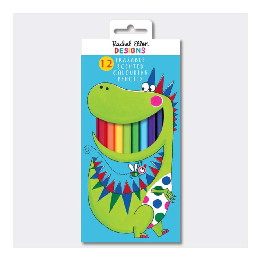 Lápices De Colores Borrables Dinosaurios