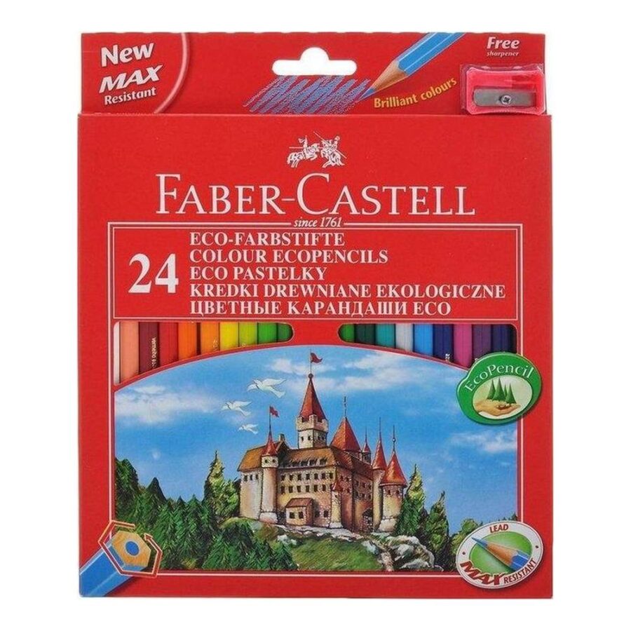 Lápices Faber Castell 24 Colores