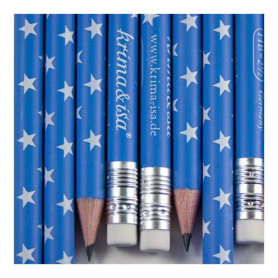 Lápiz Estrellas Azul